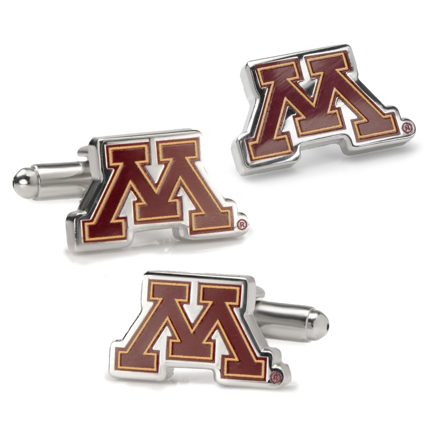 NCAA Minnesota Gophers Cufflinks and Lapel Pin Gift Set186