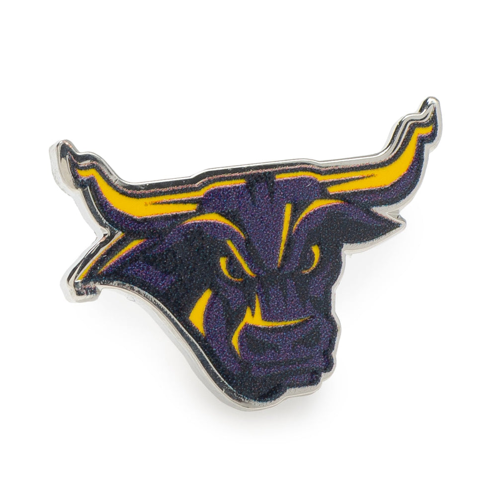 NCAA Mankato State Stomper Mascot Lapel Pin970