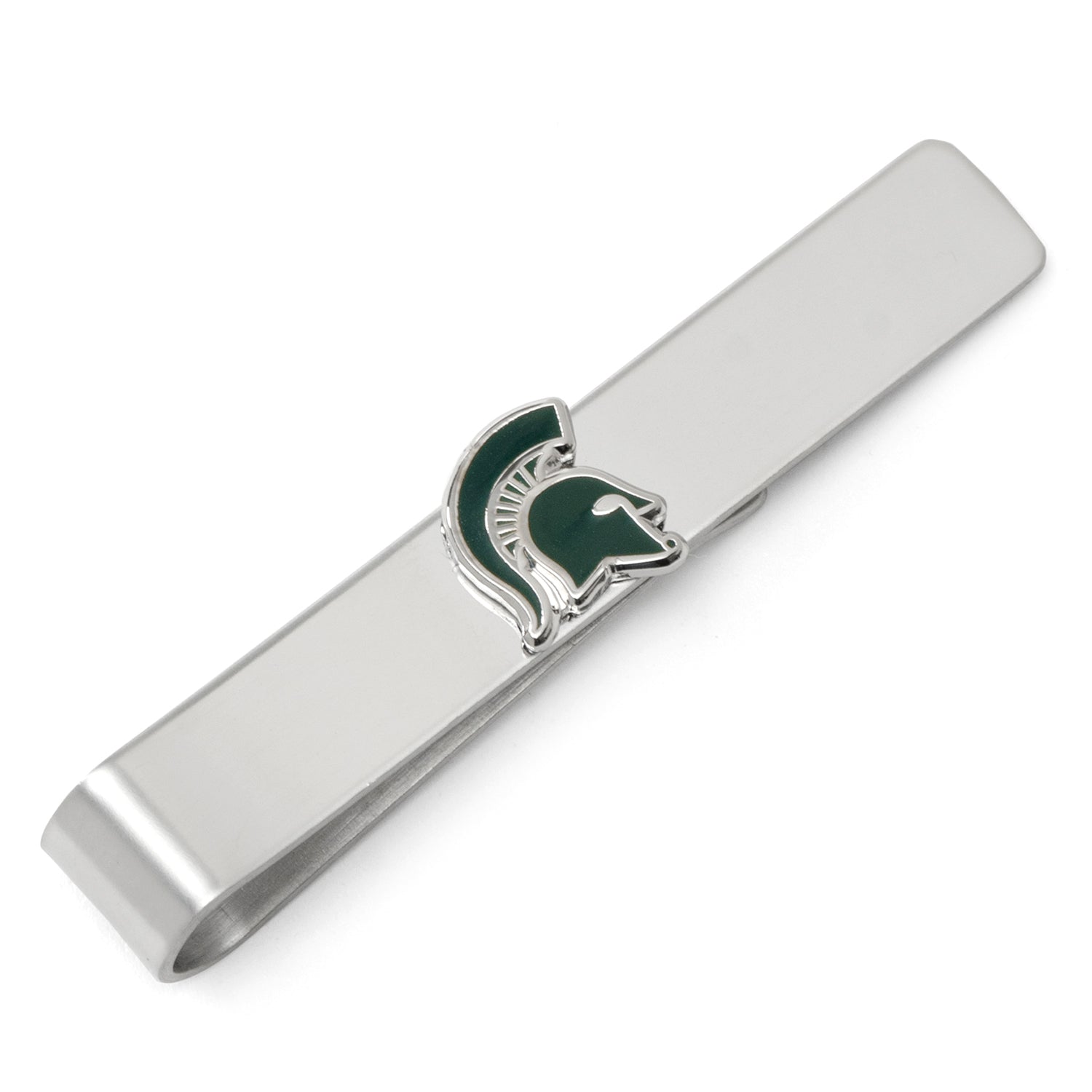 NCAA Michigan State Spartans Cufflinks and Tie Bar Gift Set — gift box543