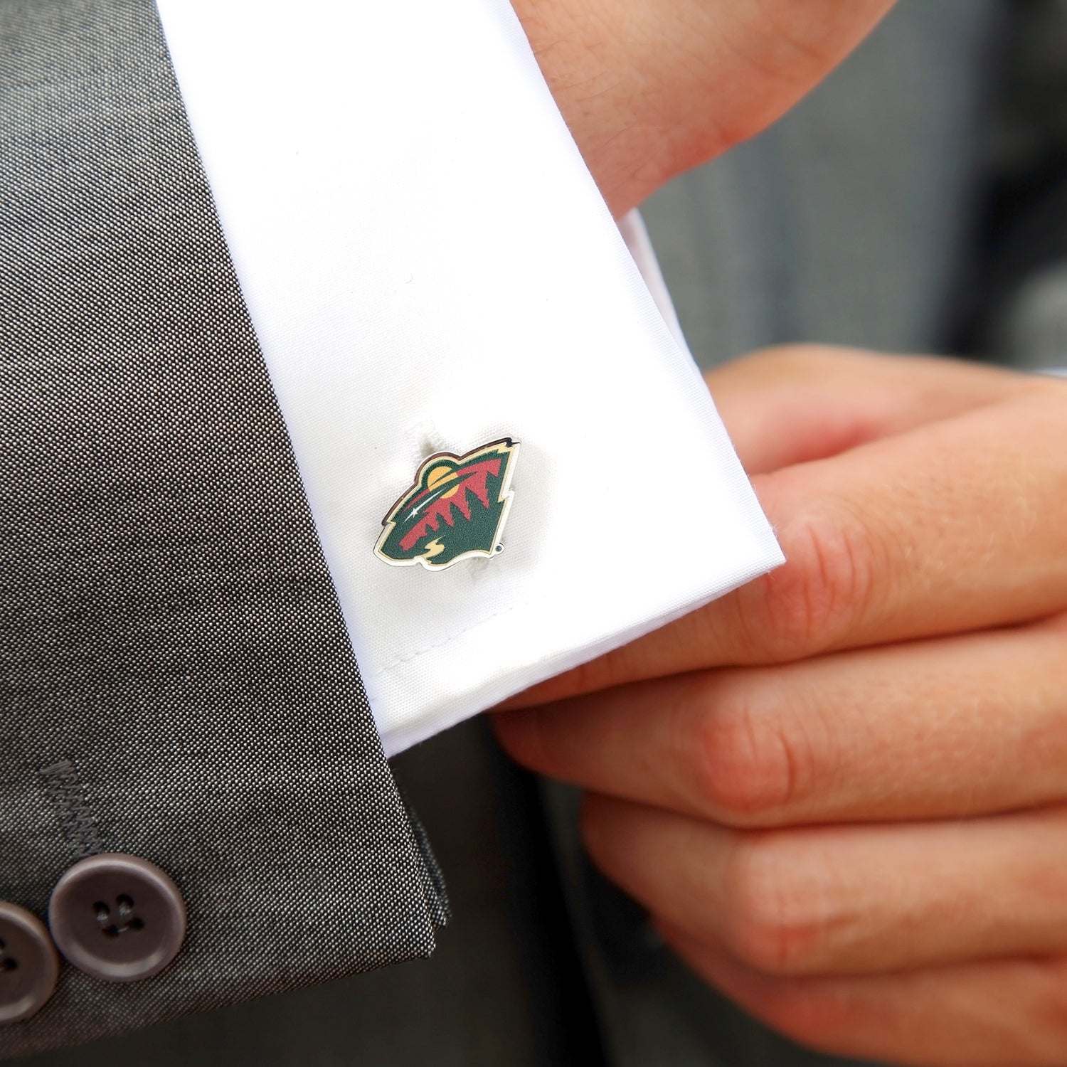 NHL Minnesota Wild Cufflinks154