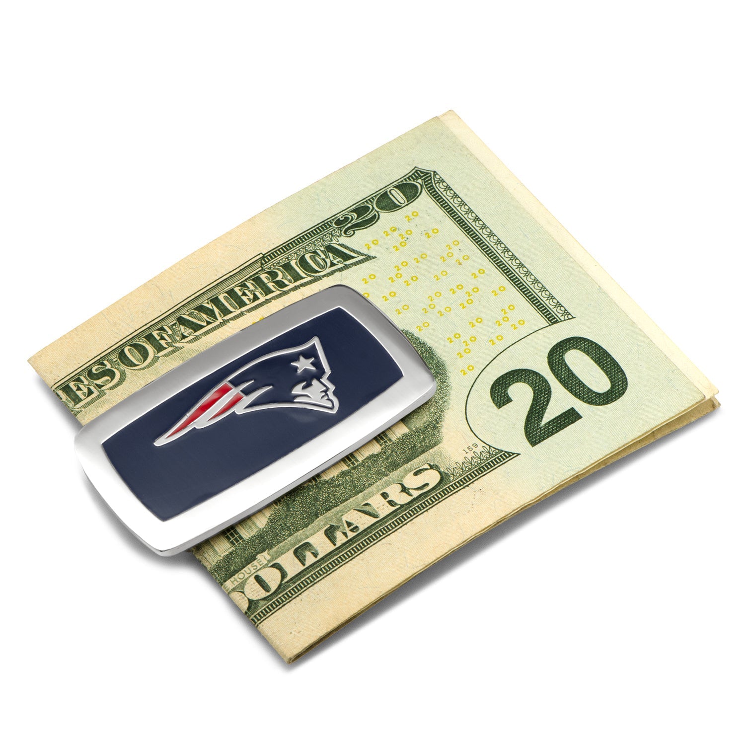 NFL New England Patriots Cushion Money Clip610
