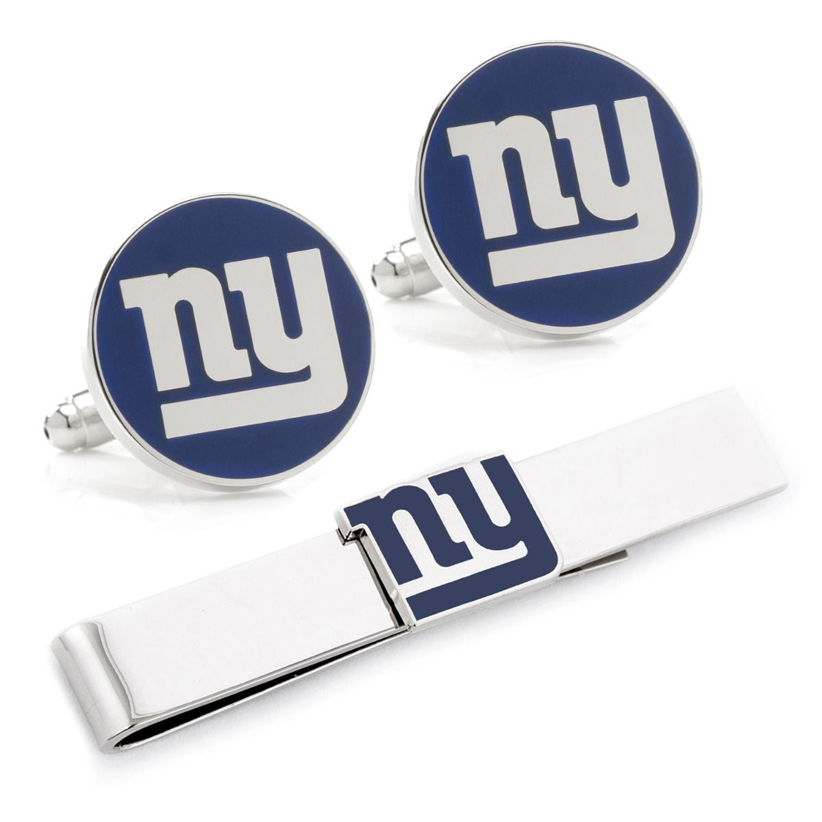 NFL New York Giants Cufflinks and Tie Bar Gift Set204