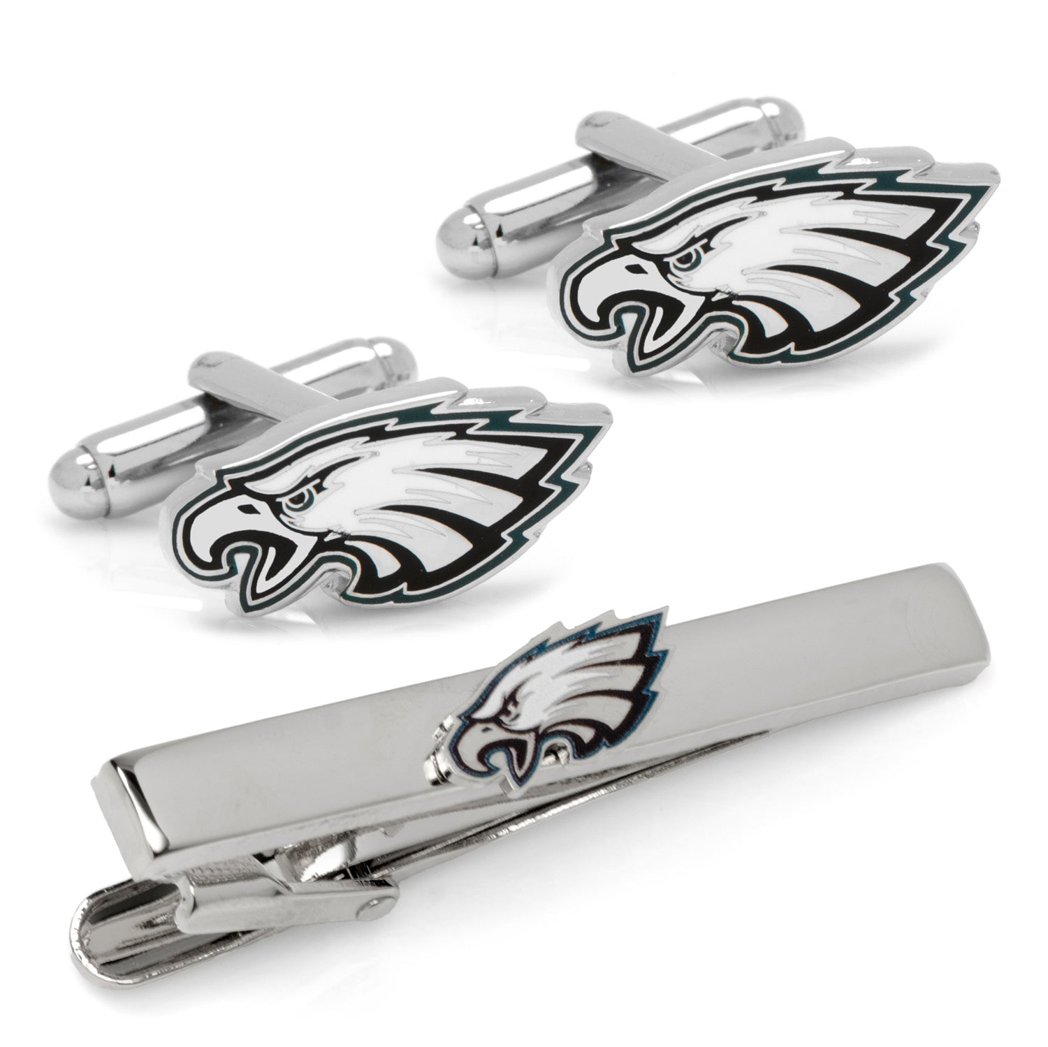 NFL Philadelphia Eagles Cufflinks and Tie Clip Gift Set87