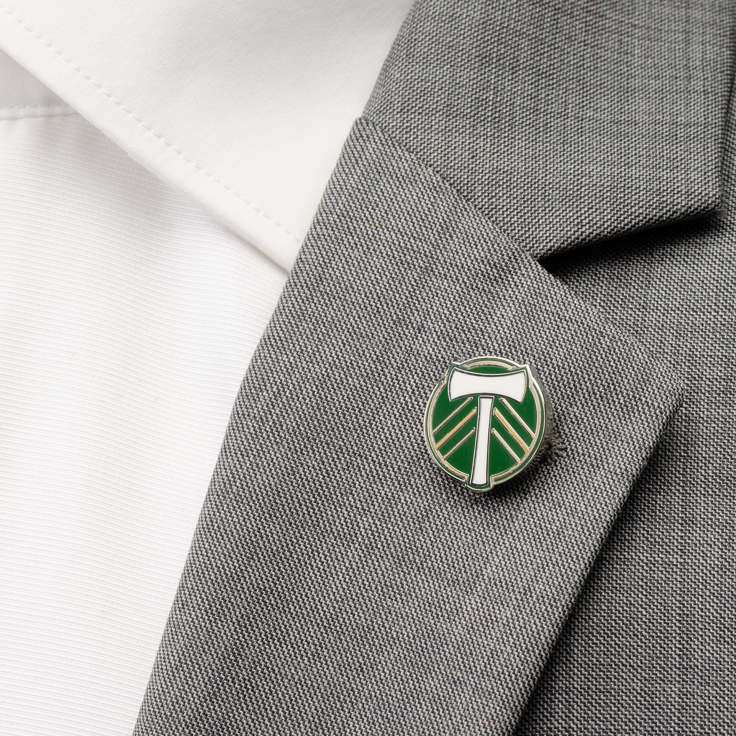 MLS Portland Timbers Cufflinks and Lapel Pin Gift Set66