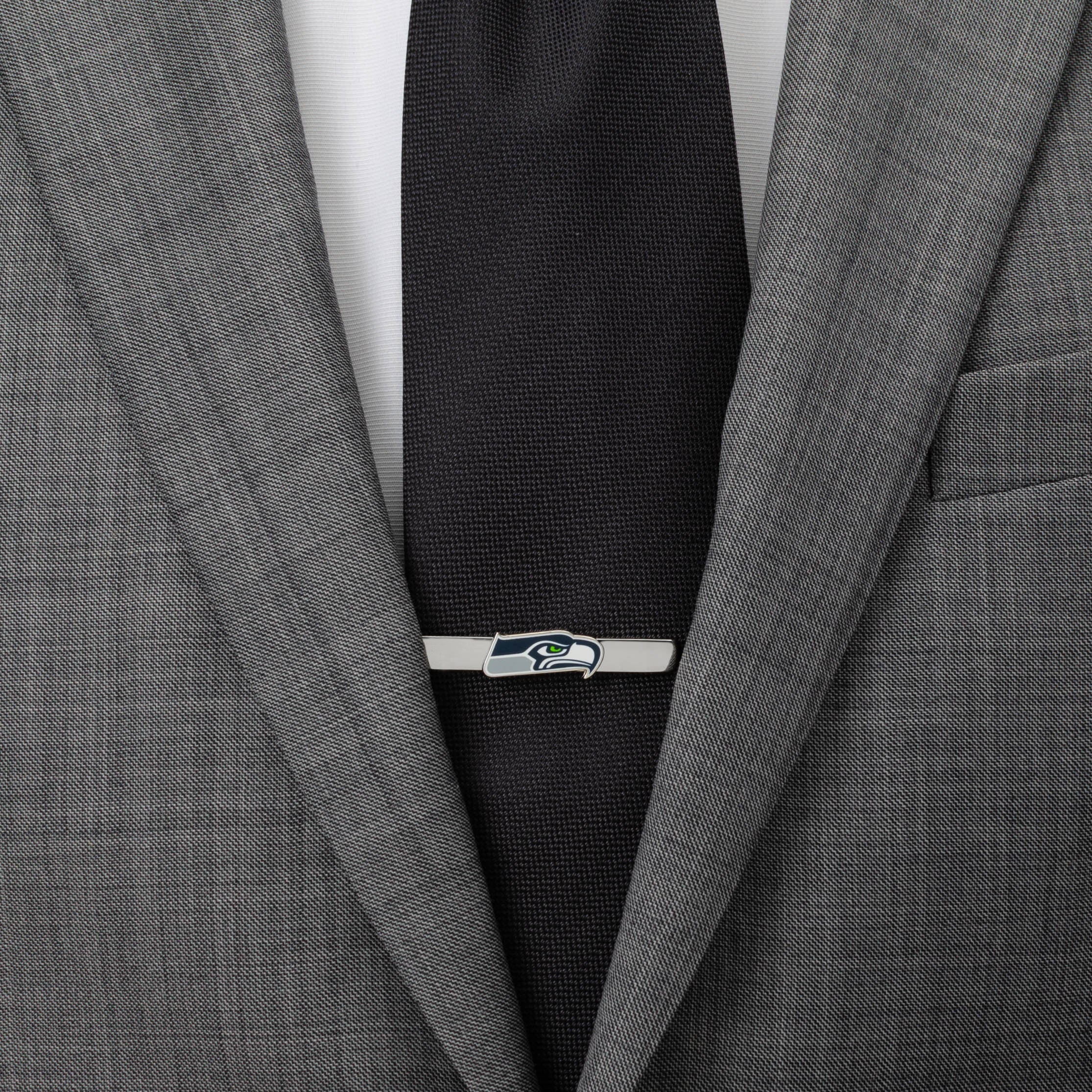 The Seattle Seahawks Tie Clip — close-up detail780