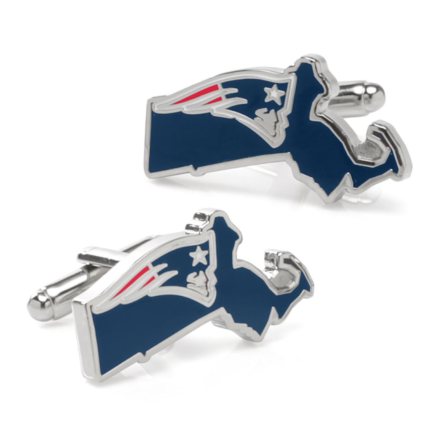 NFL New England Patriots State Shaped Cufflinks42