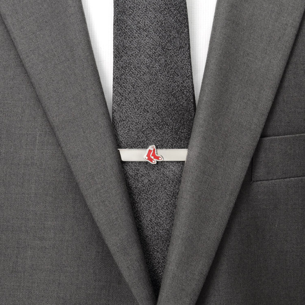 MLB Boston Red Sox Cufflinks and Tie Bar Gift Set221