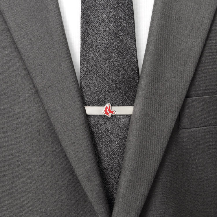MLB Boston Red Sox Cufflinks and Tie Bar Gift Set265