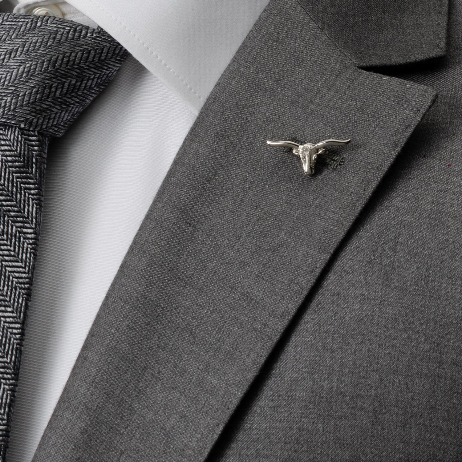 Longhorn Steer Lapel Pin901