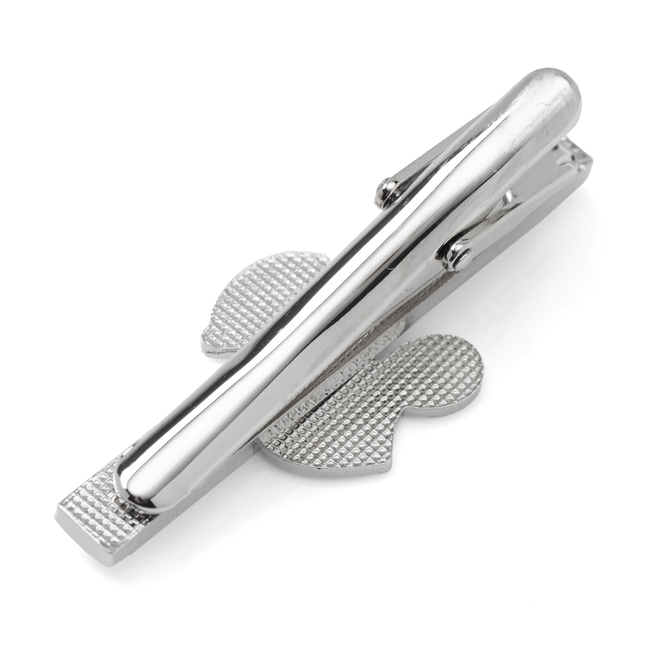 Sewanee Tiger Mascot Tie Clip — on a shirt cuff965
