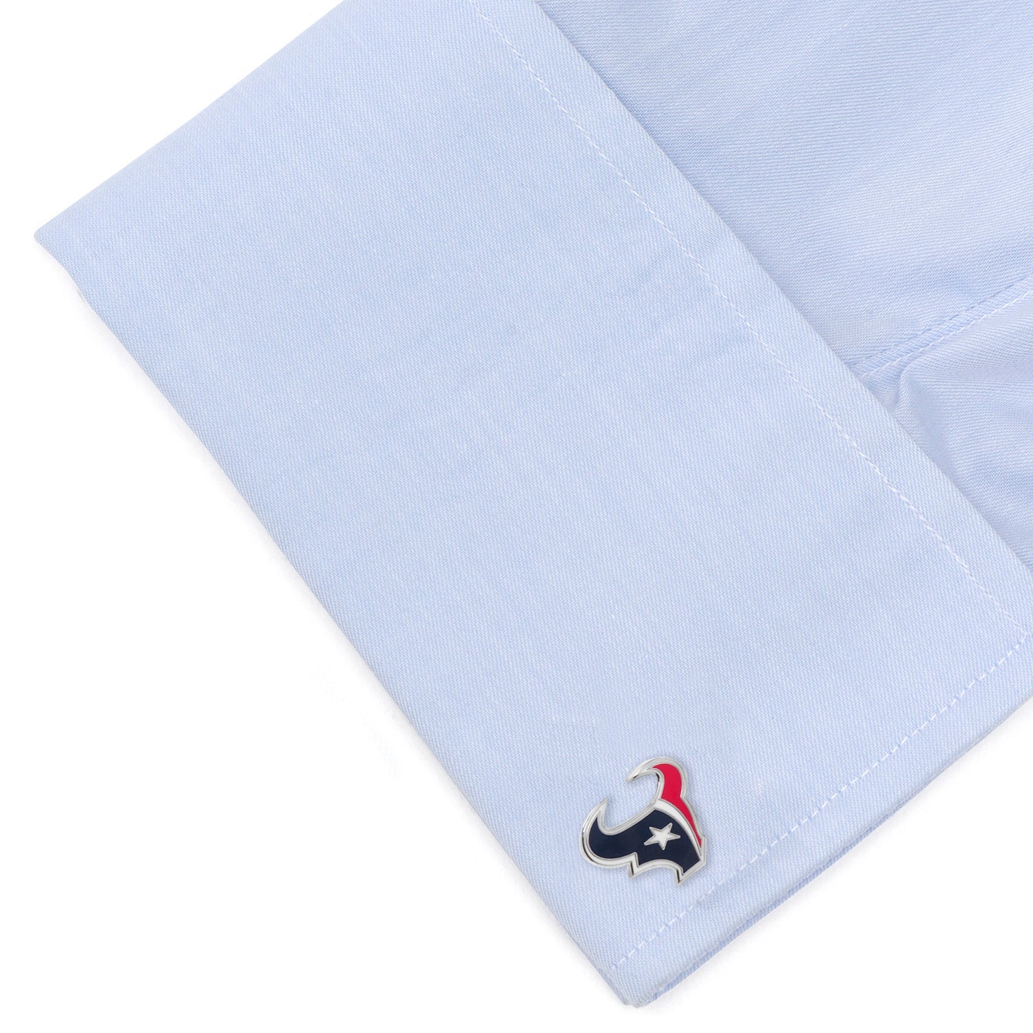 NFL Houston Texans Cufflinks and Tie Clip Gift Set — gift box831