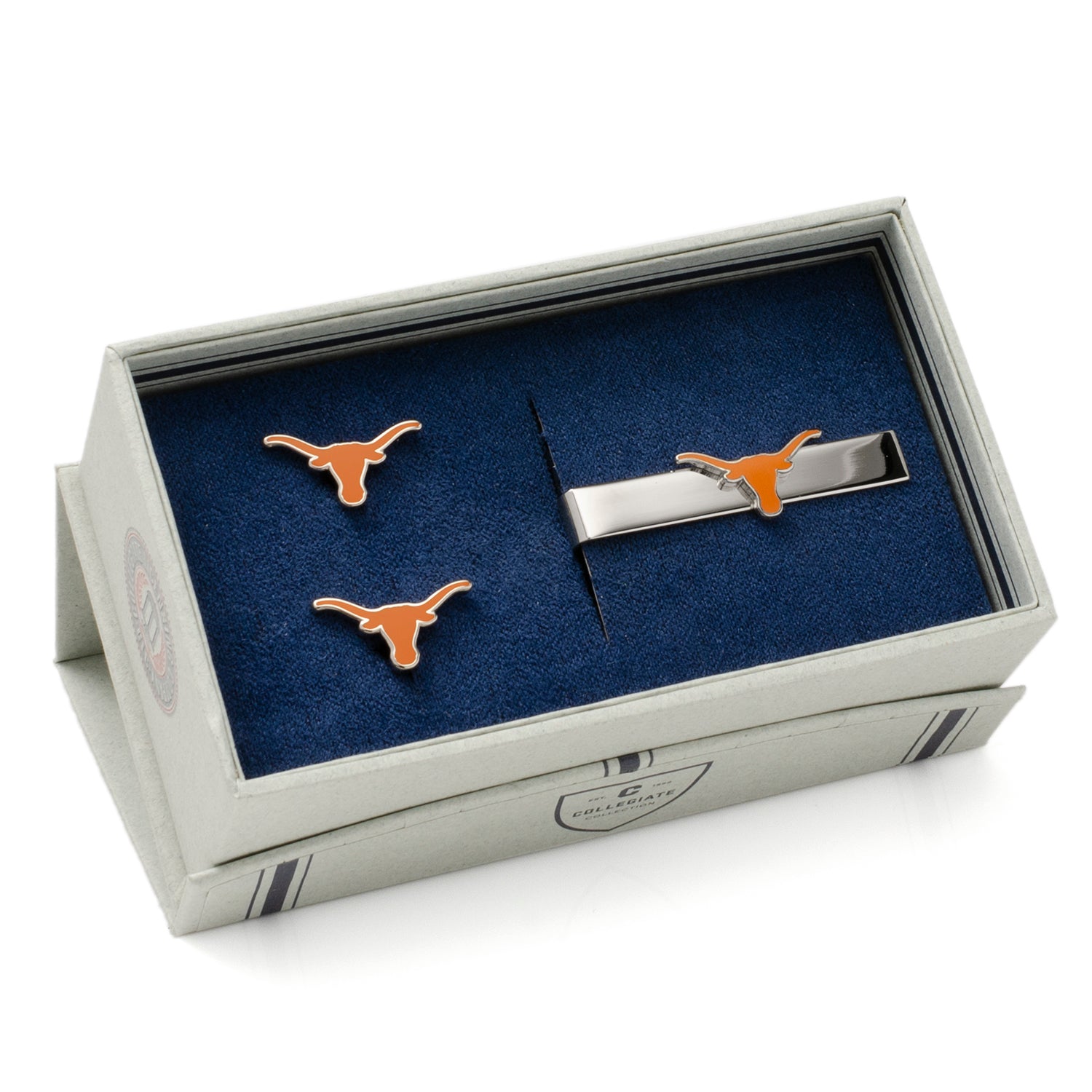 NCAA Texas Longhorns Cufflinks and Tie Bar Gift Set651