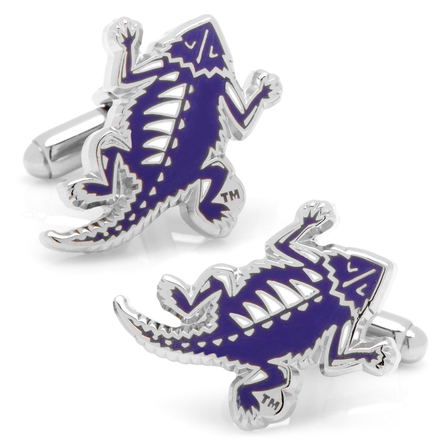 NCAA TCU Horned Frog Throwback Cufflinks6