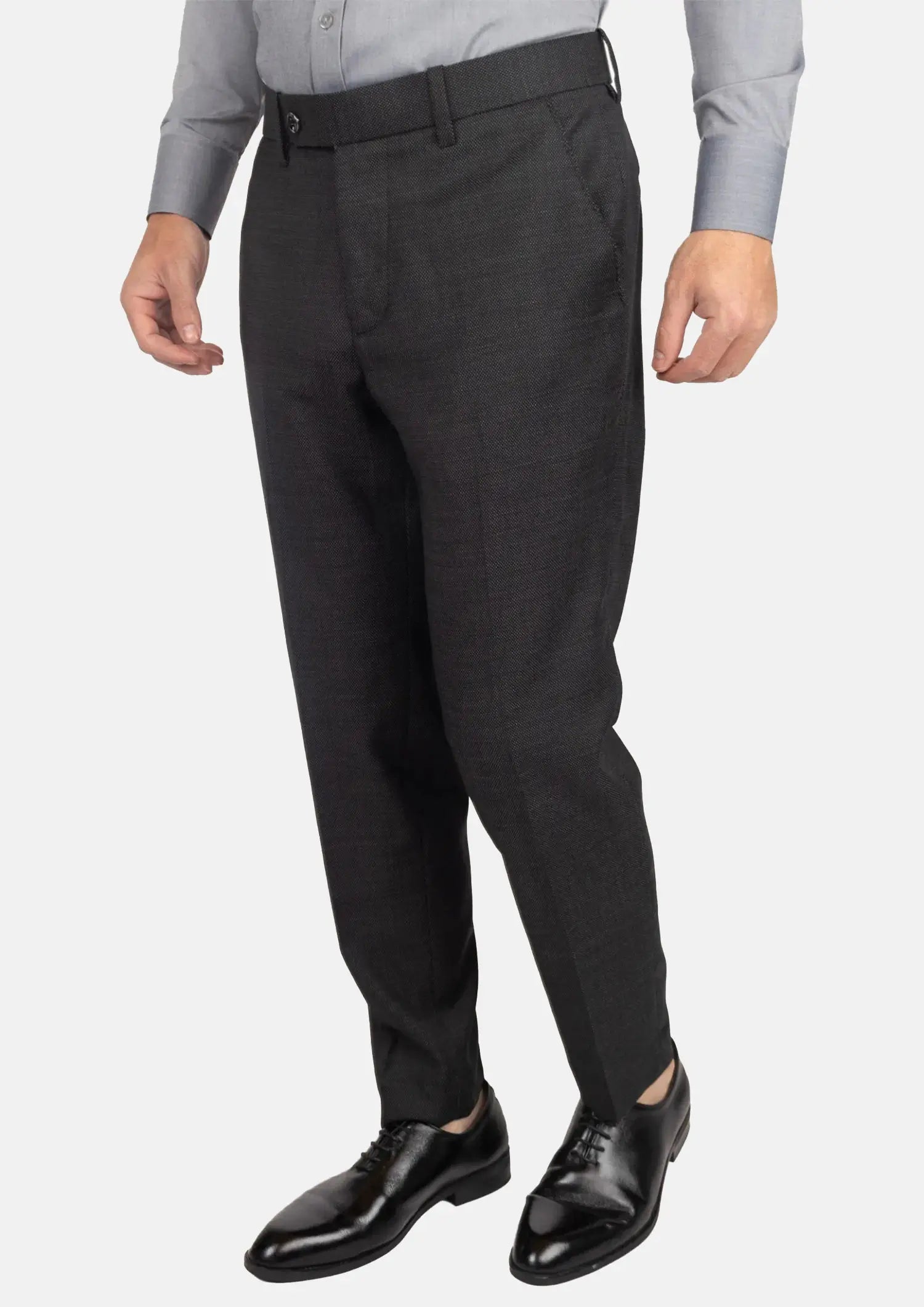 Ellis Black Pindot Suit942