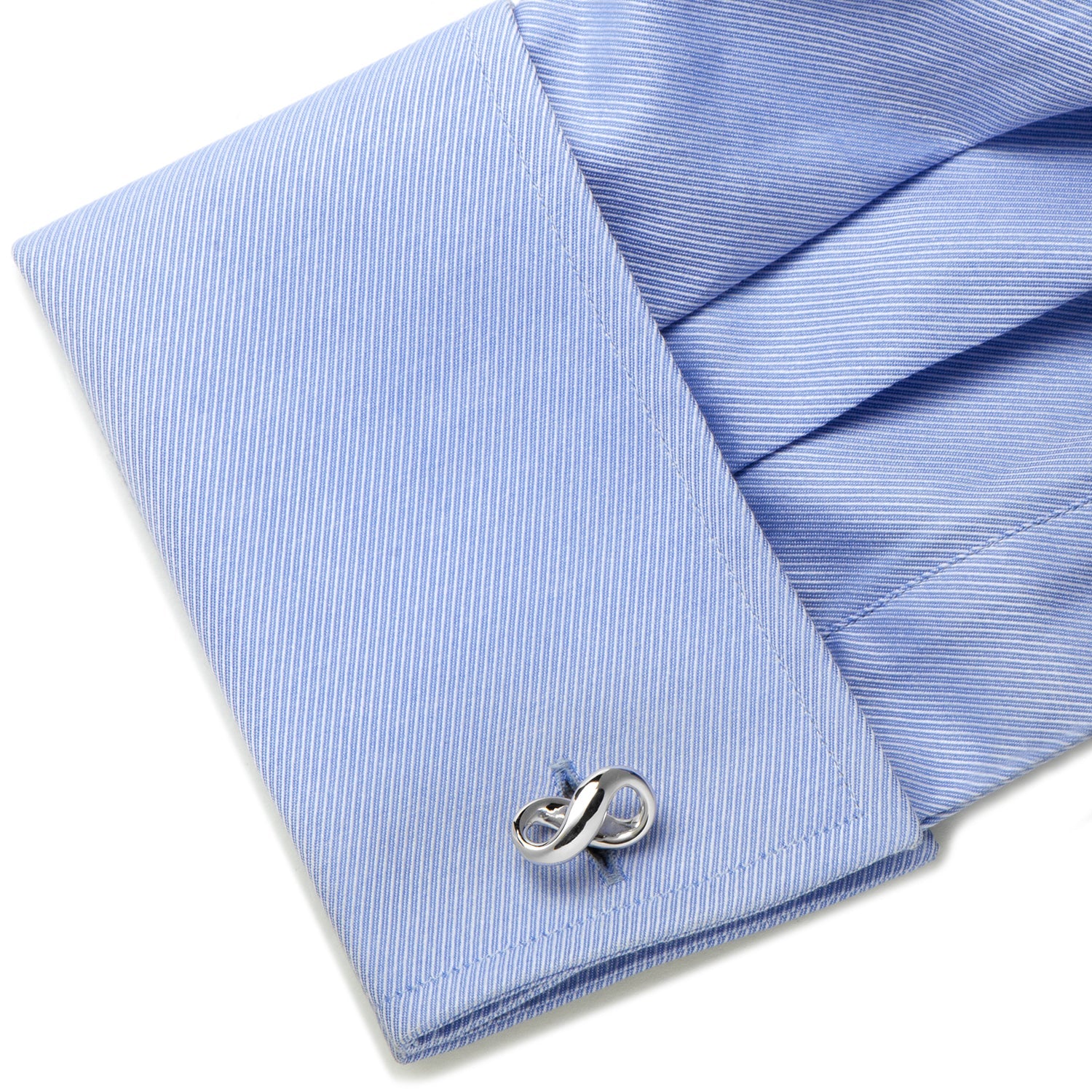 Sterling Silver Infinity Symbol Cufflinks268