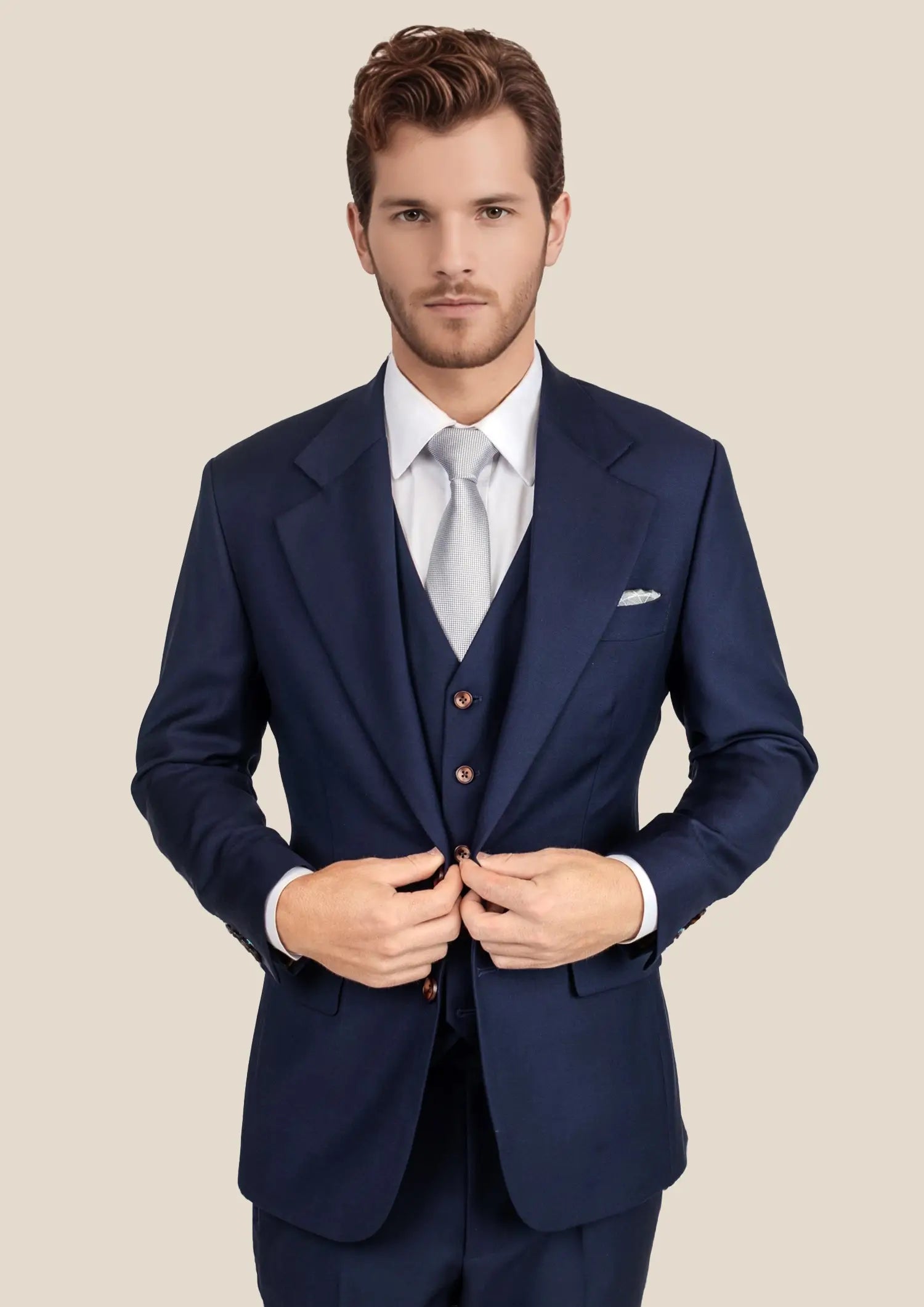 Midnight Blue Mohair Suit825