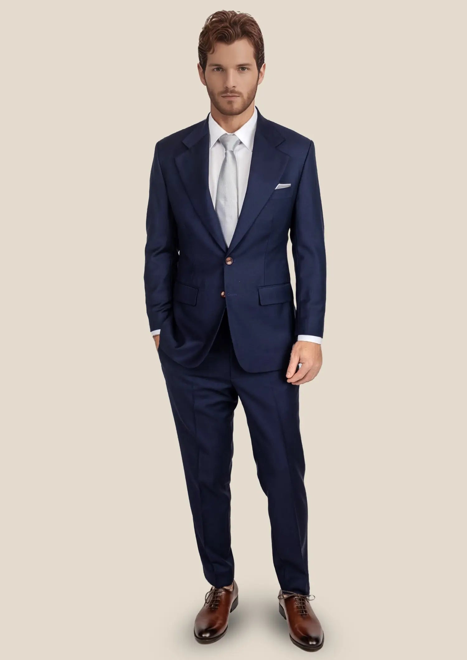 Midnight Blue Mohair Suit890