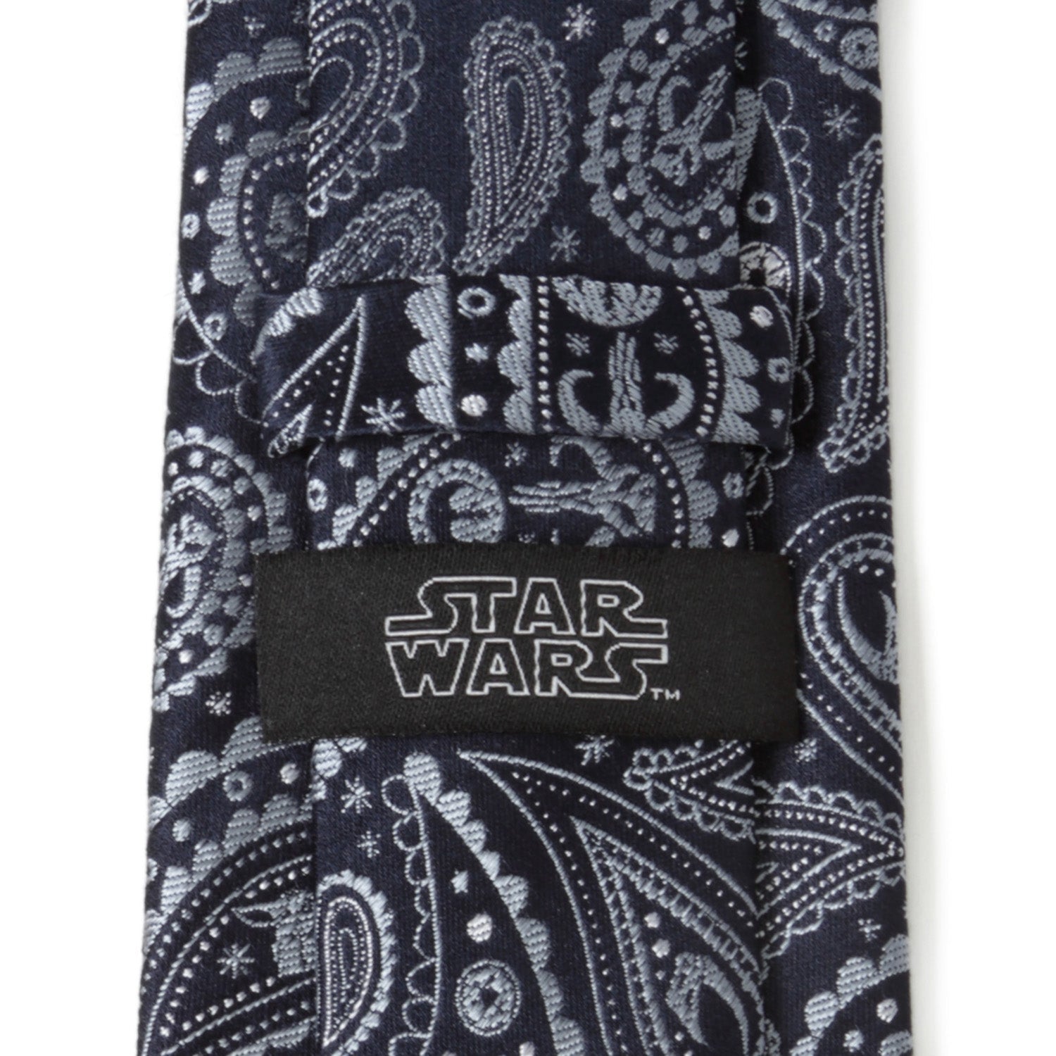Star Wars Mandalorian Blue Paisley Tie769