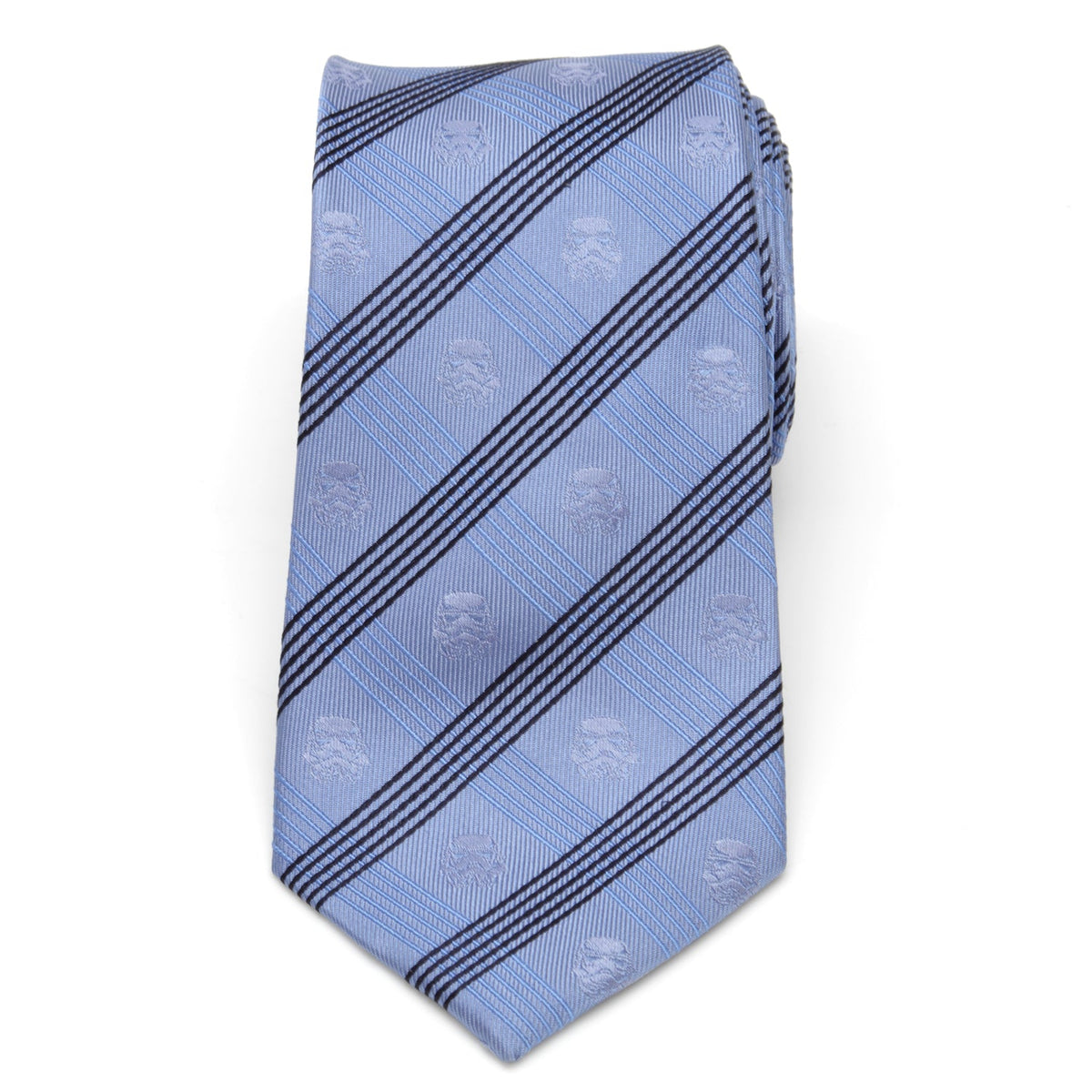 Star Wars Stormtrooper Blue Plaid Tie647