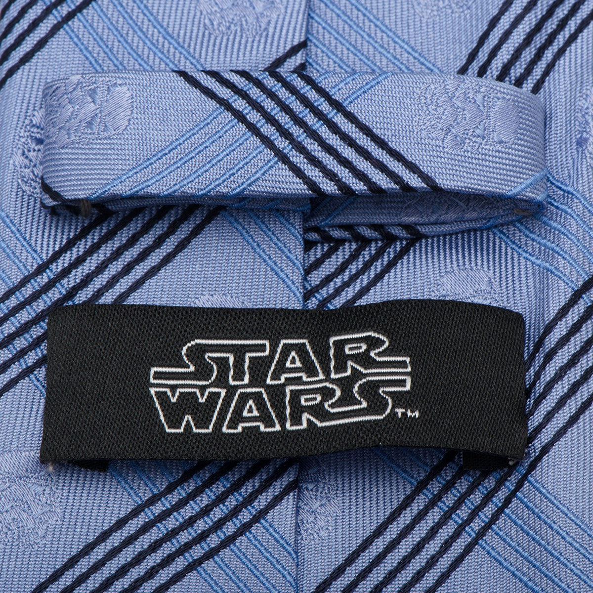 Star Wars Stormtrooper Blue Plaid Tie705
