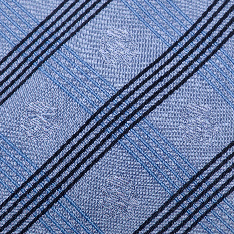 Star Wars Stormtrooper Blue Plaid Tie790