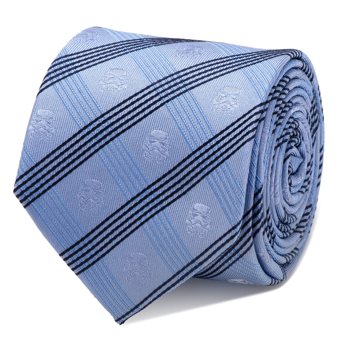 Star Wars Stormtrooper Blue Plaid Tie443