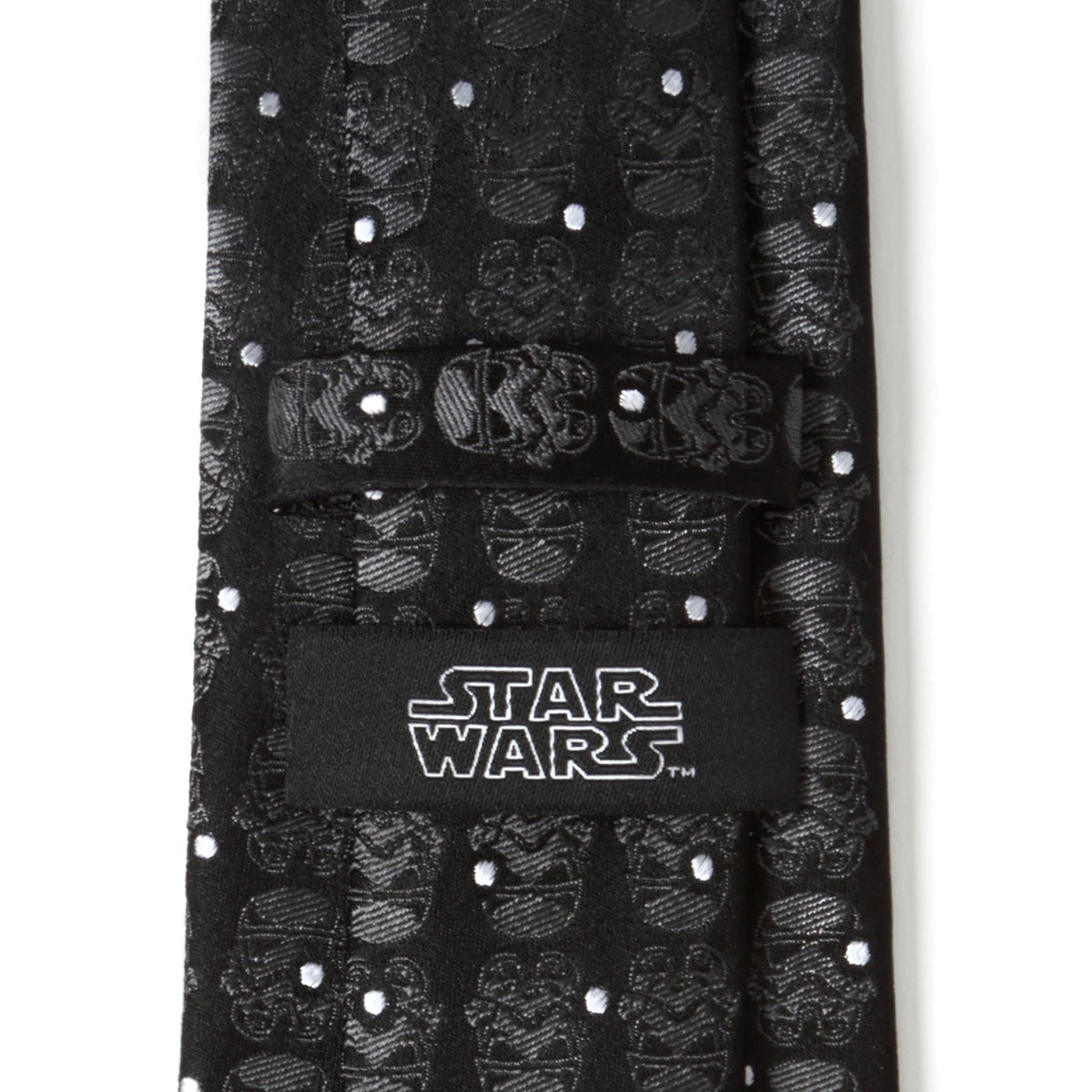 Star Wars Stormtrooper Dotted Black Tie597