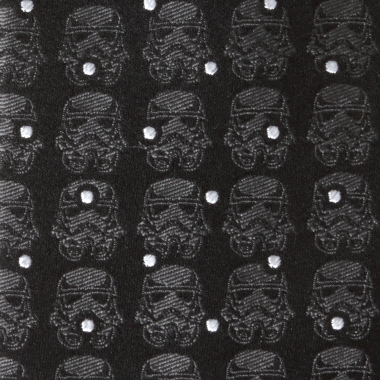 Star Wars Stormtrooper Dotted Black Tie138