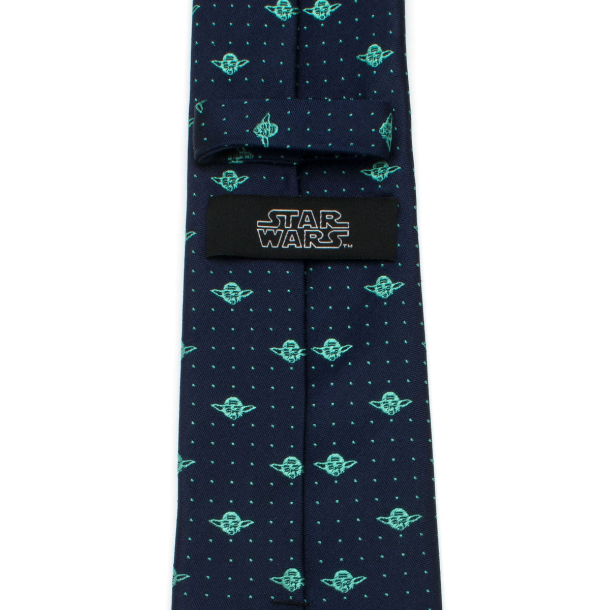 Star Wars Yoda Dotted Navy Tie363