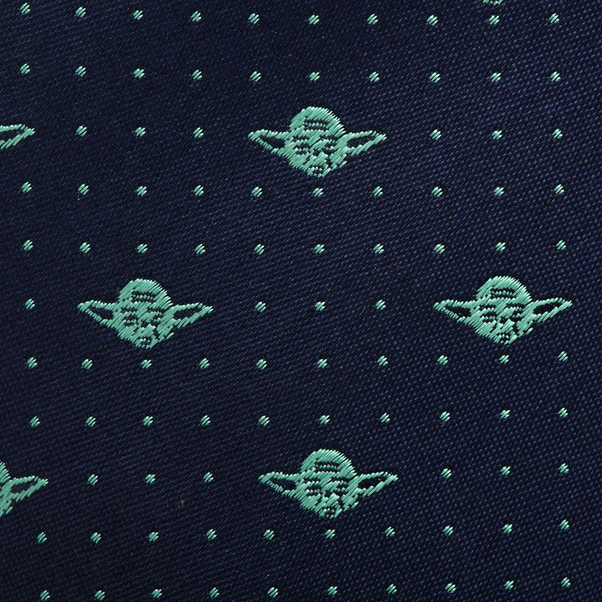 Star Wars Yoda Dotted Navy Tie205