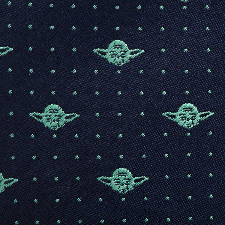 Star Wars Yoda Dotted Navy Tie939