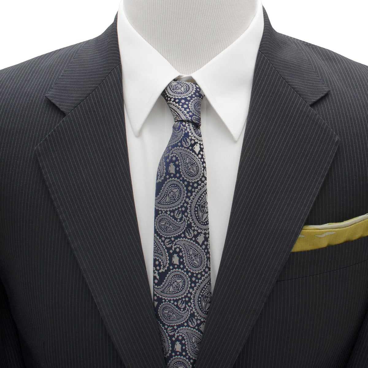 Star Wars Yoda Navy Paisley Tie395