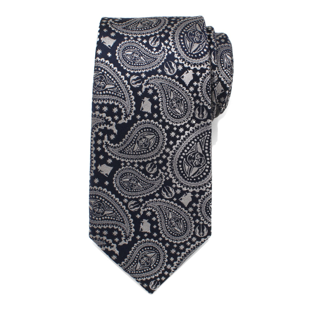 Star Wars Yoda Navy Paisley Tie905