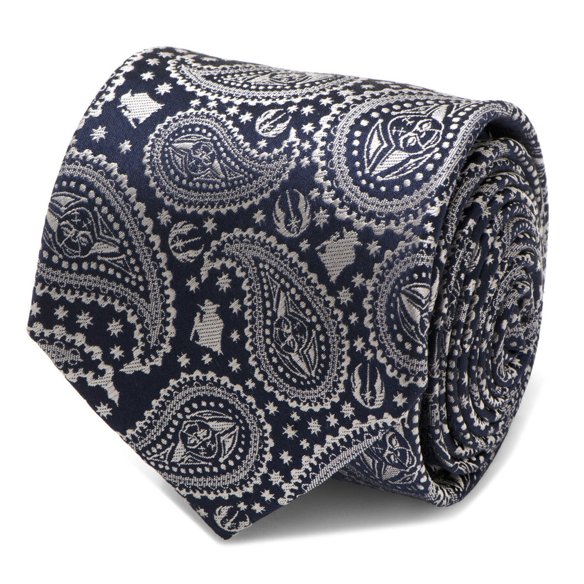 Star Wars Yoda Navy Paisley Tie524