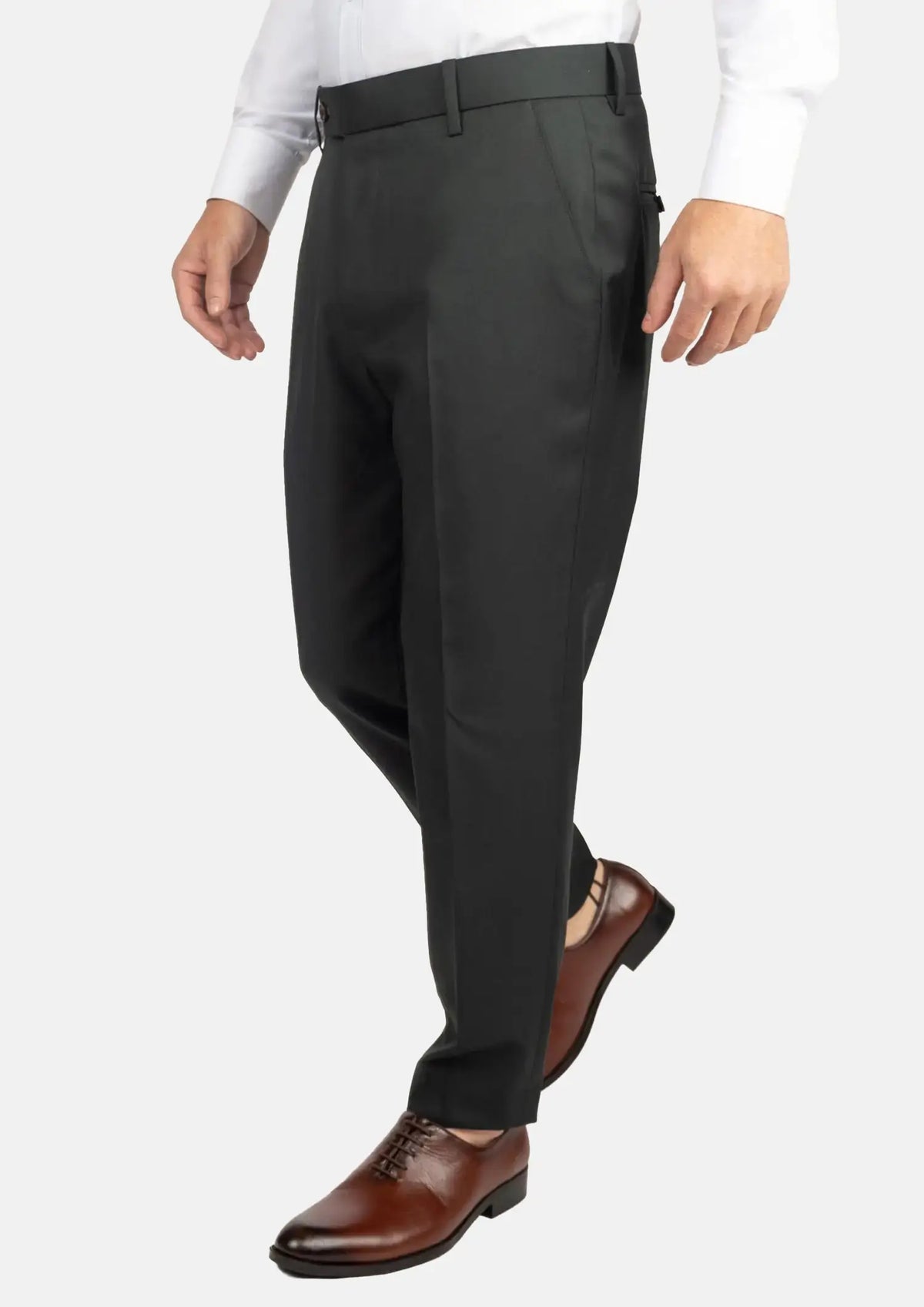 Dark Green Twill Pants391