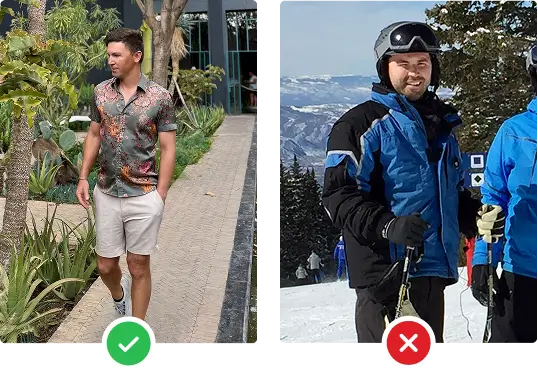 Wear snug clothing for the best results