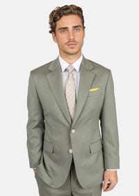 Verona Sage Twill Suit