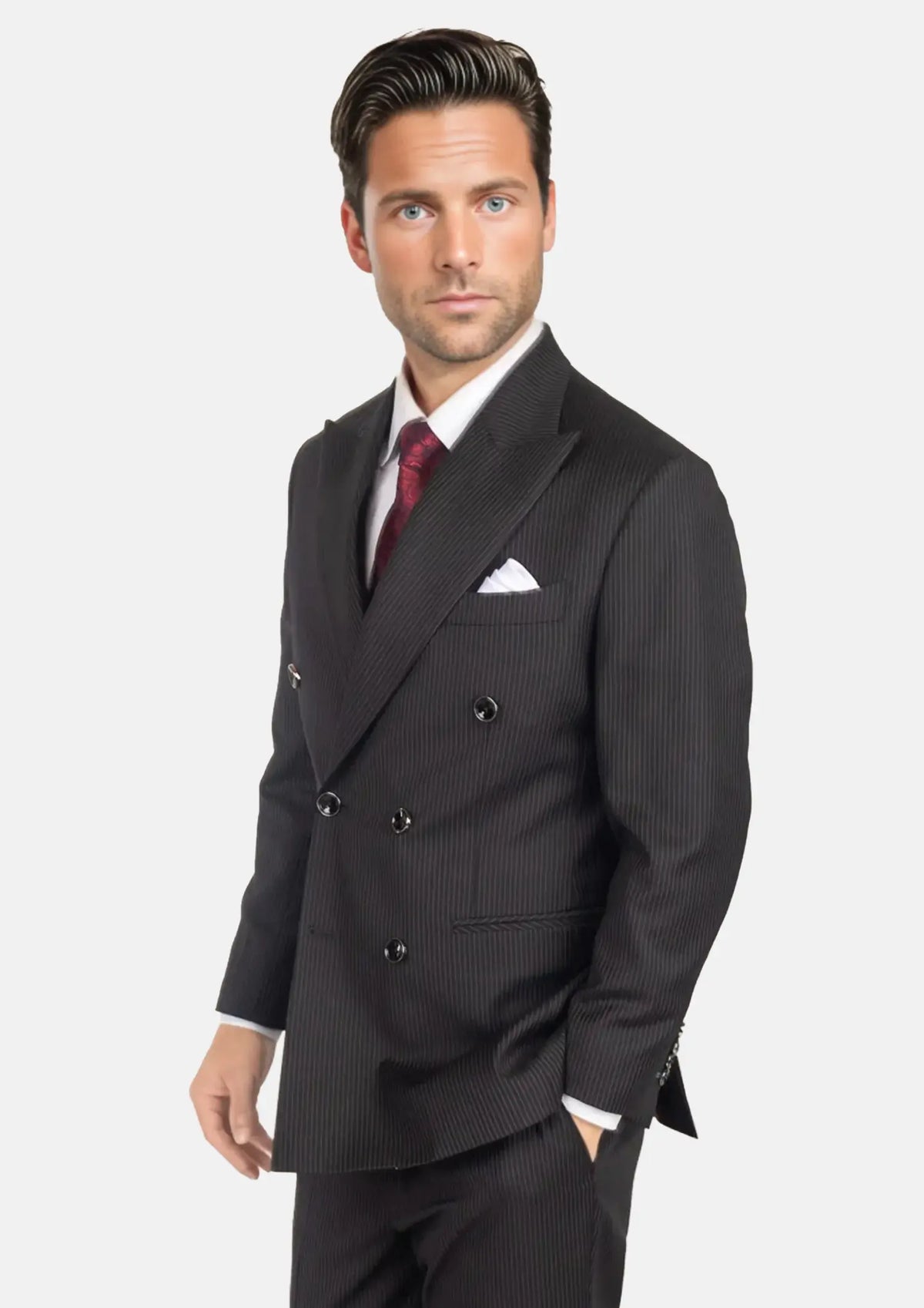 Waverly Black Pinstripe Jacket652