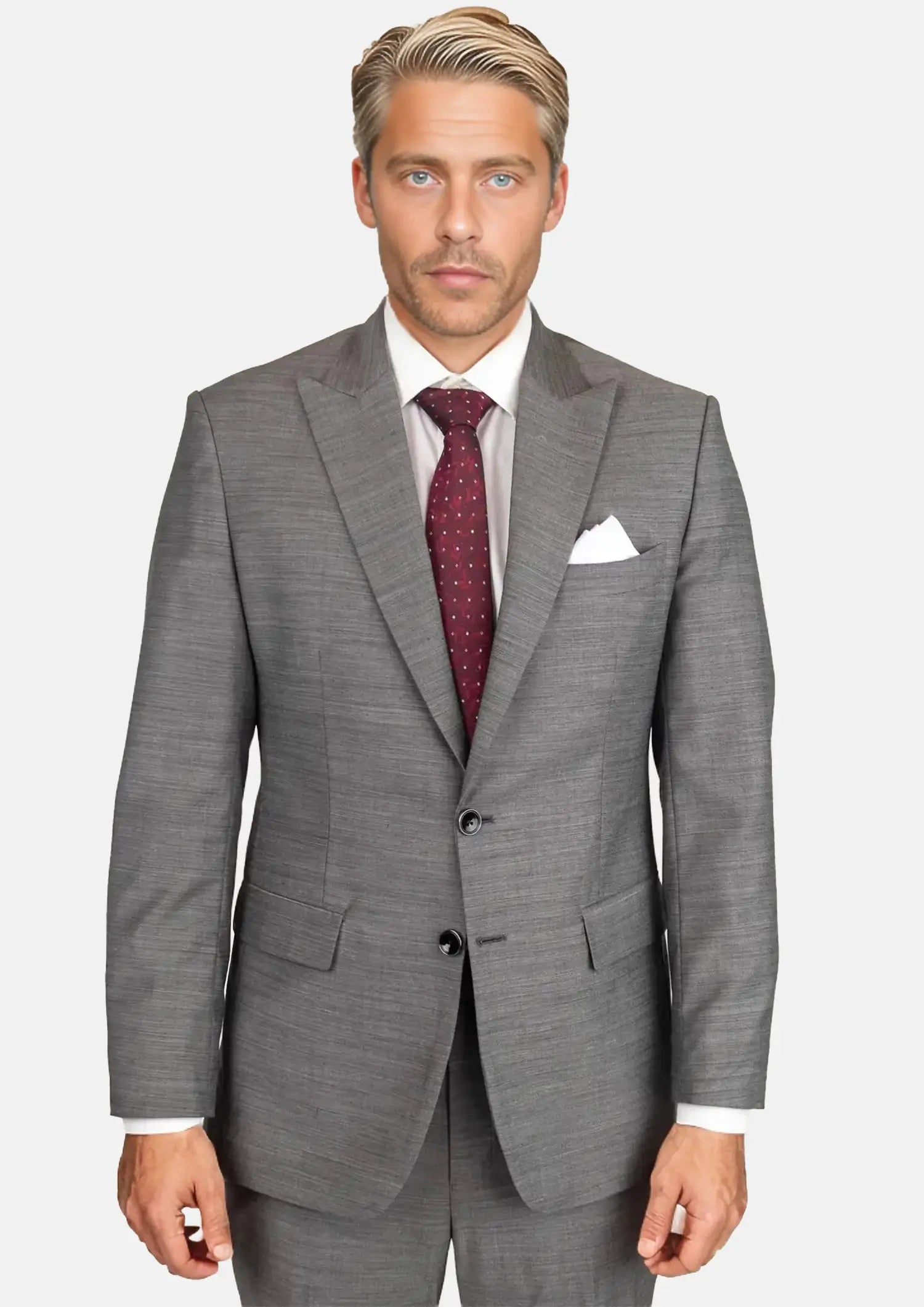 Granite Grey Birdseye Suit126
