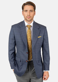 Twilight Blue Plaid Jacket
