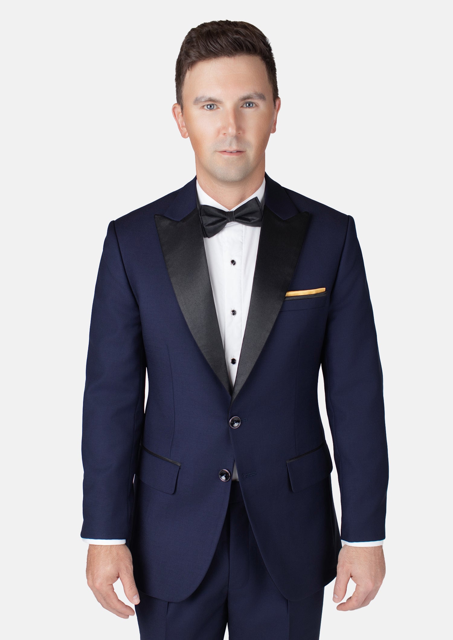 Stratos Blue Mohair Tuxedo666