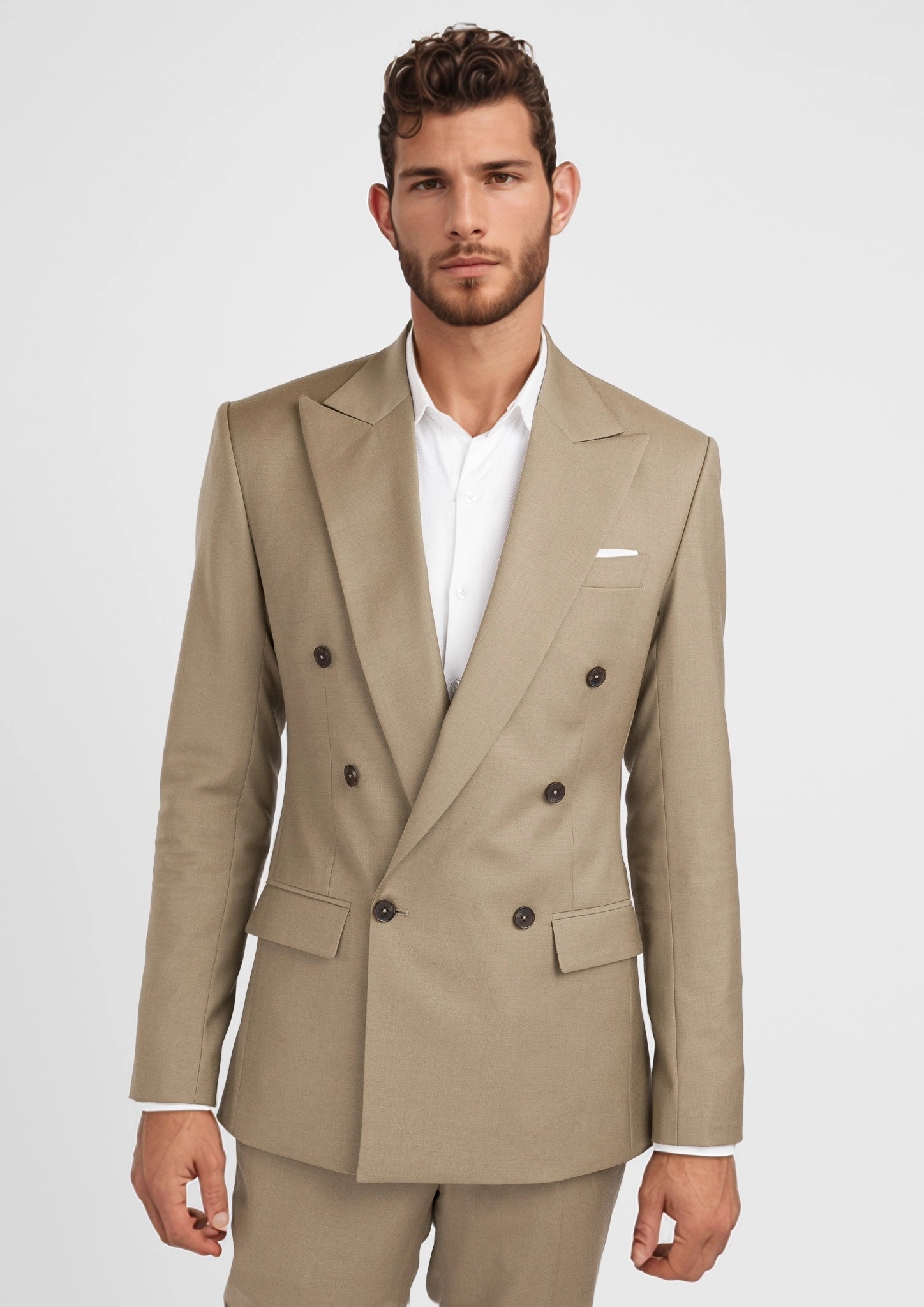 Light Brown Rockafeller Suit