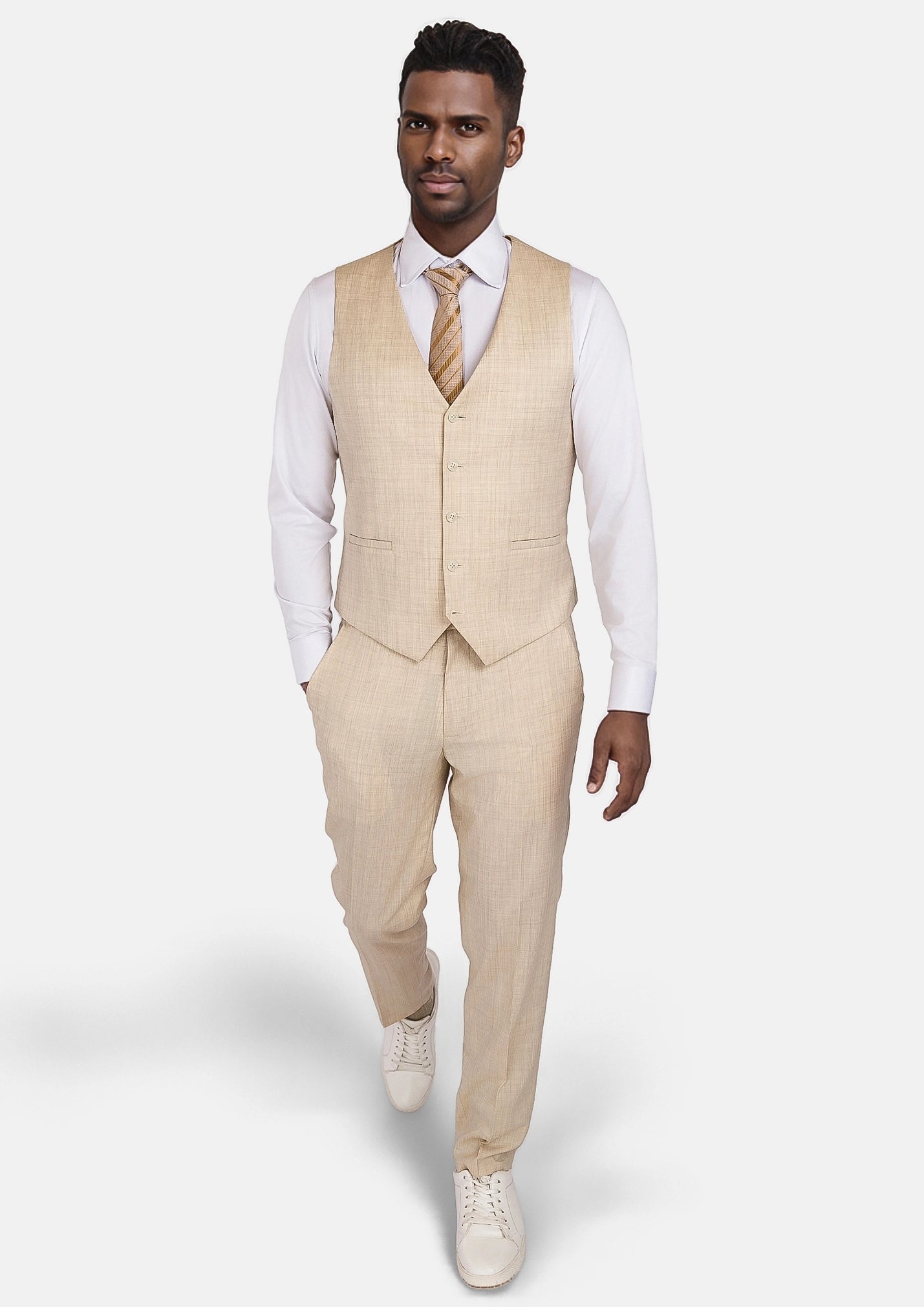 Sartoro Sand Performance Stretch Vest