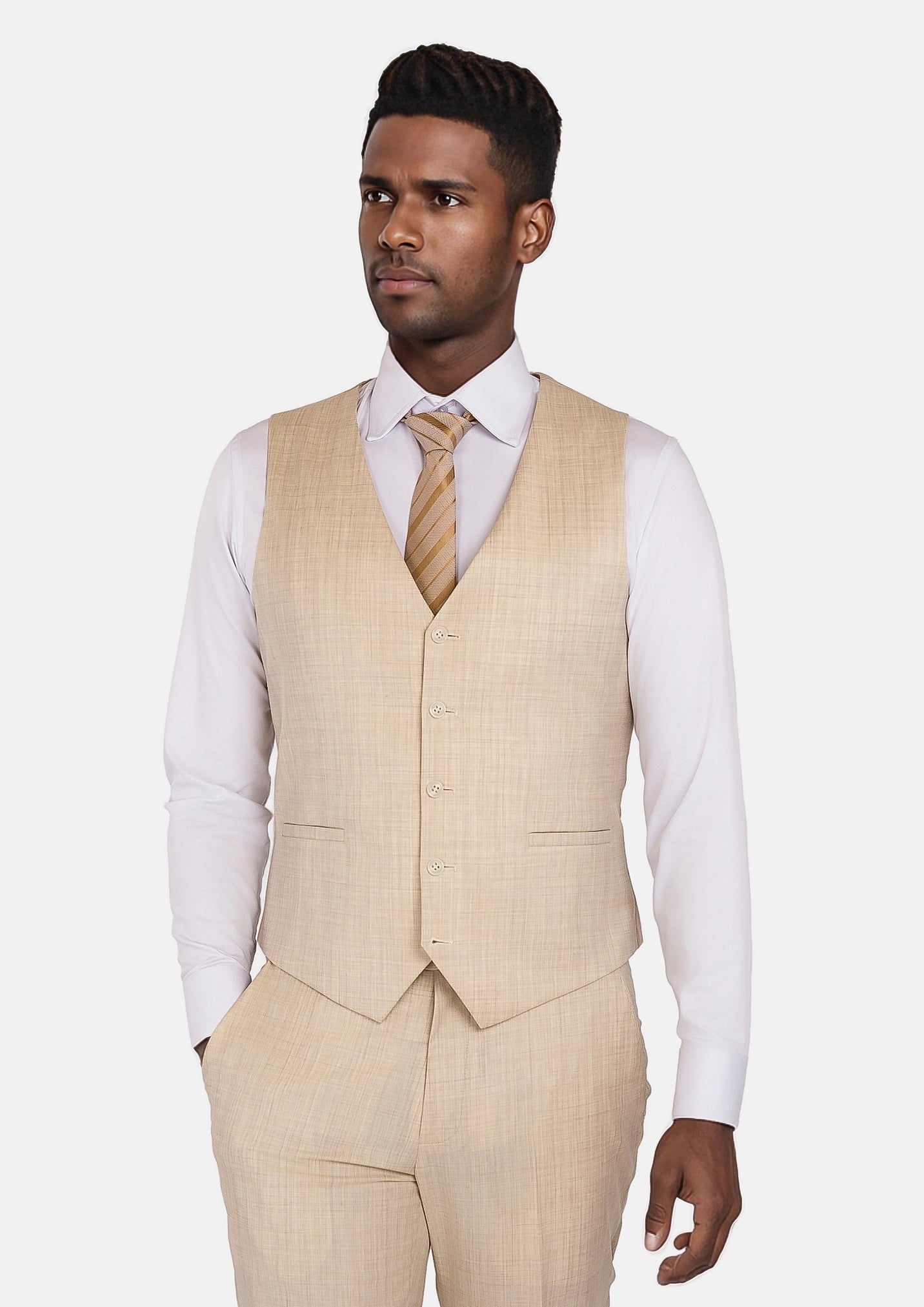 Sartoro Sand Performance Stretch Vest