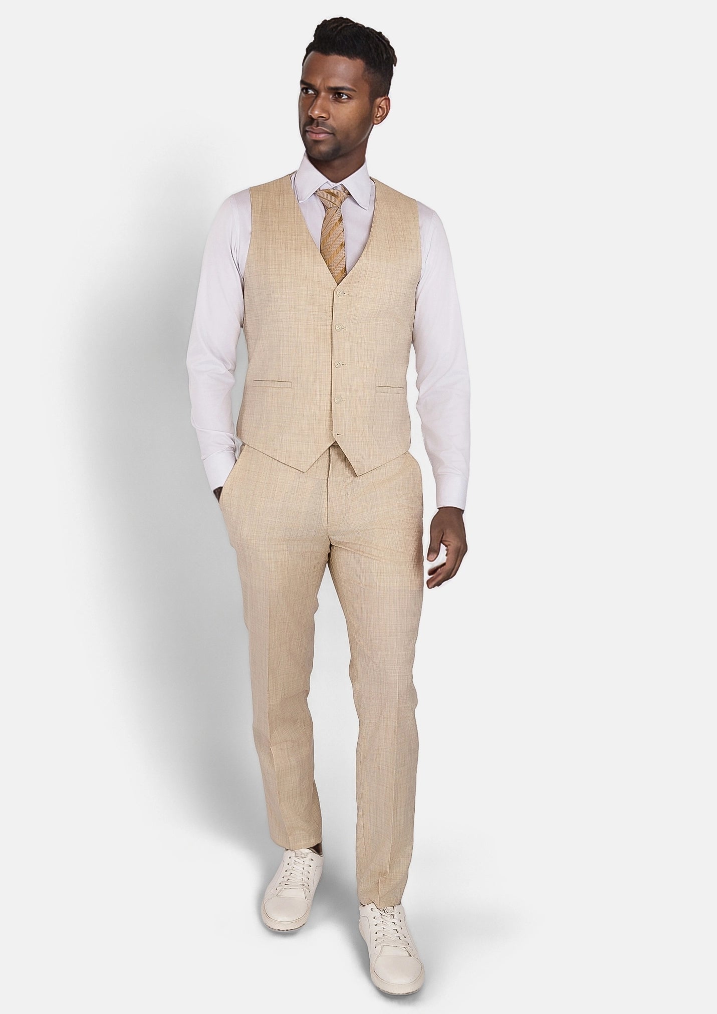 Sartoro Sand Performance Stretch Vest