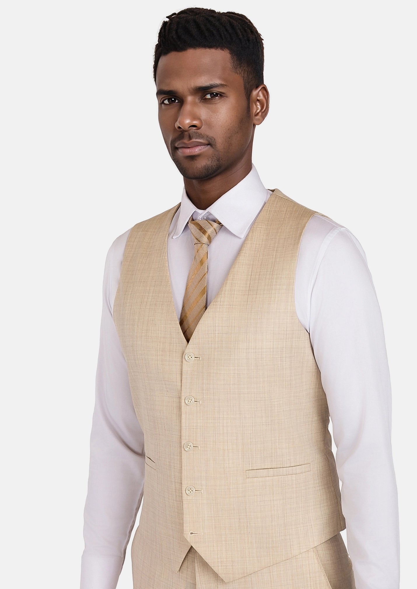 Sartoro Sand Performance Stretch Vest