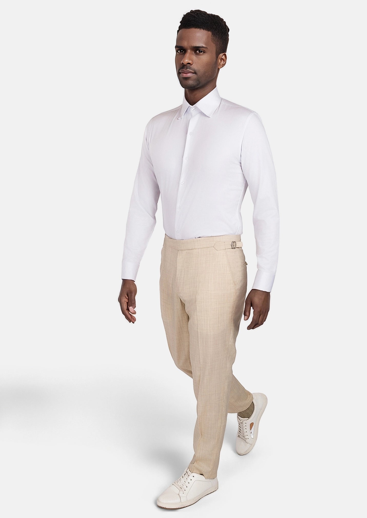 Sartoro Sand Performance Stretch Pants