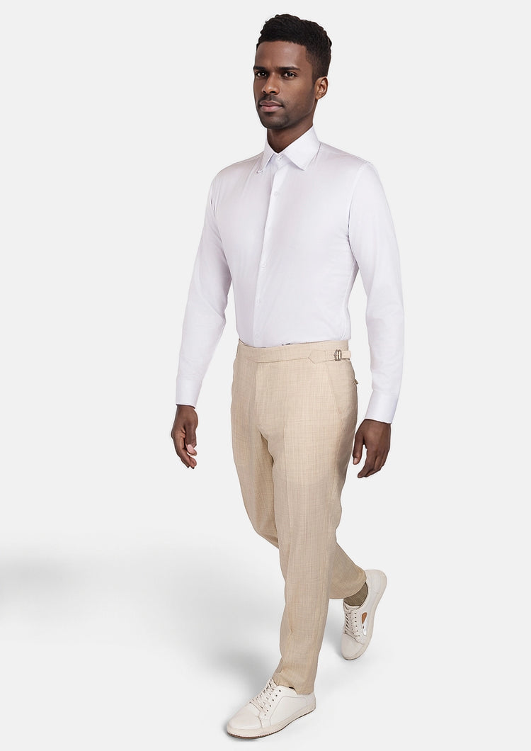 Sartoro Sand Performance Stretch Pants