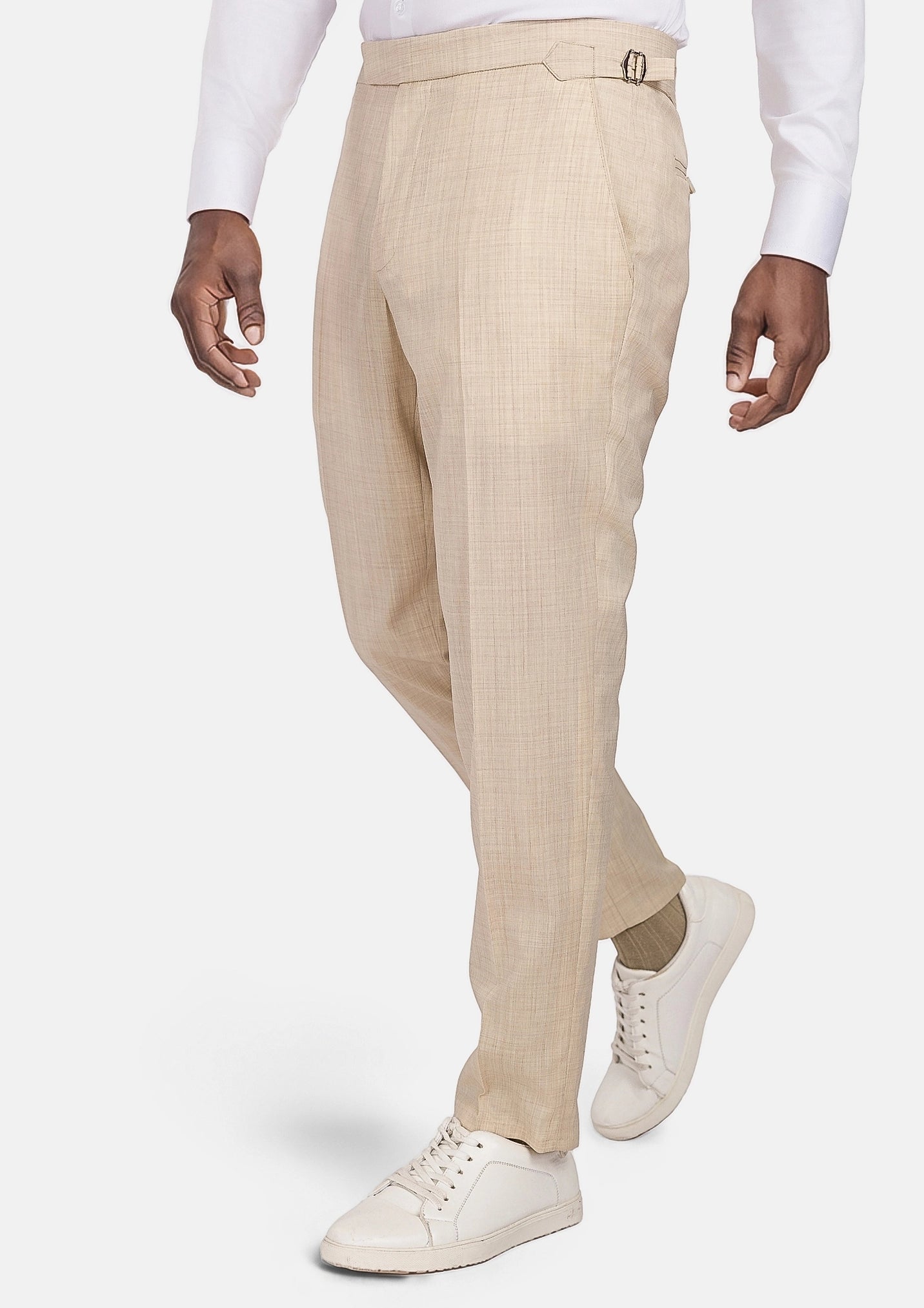 Sartoro Sand Performance Stretch Pants