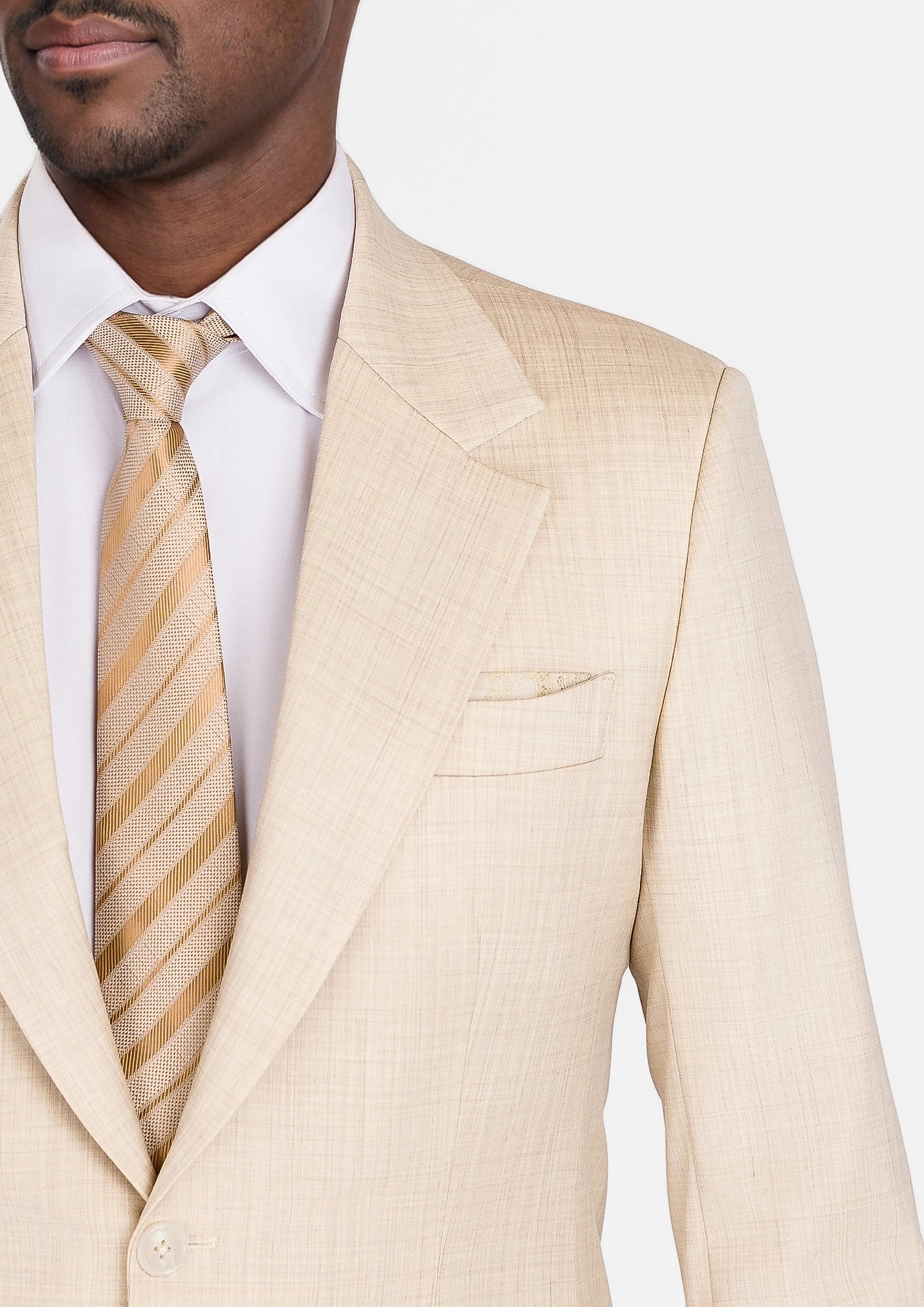 Sartoro Sand Performance Stretch Suit